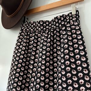J. Crew Floral Printed Skirt